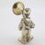 Vintage Italian Handmade Genuine Silver Angini Branded Street Artist With Instrument Figurine, Made in Tuscany (Arezzo) For Sale - Image 10 of 13
