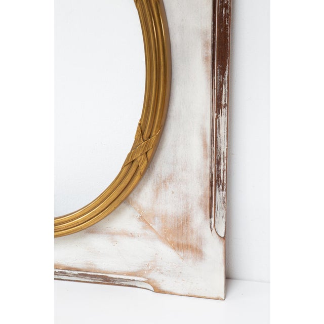 French Double Frame Gilt Wood Mirror, 1923 For Sale - Image 4 of 10