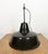 Industrial Black Enamel Factory Lamp with Iron Top, 1950s For Sale - Image 11 of 18