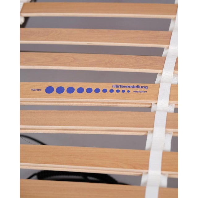 Model GE 701 Double Bed in Teak with Cane Weaving by Hans J. Wegner for Getama, 1950s For Sale - Image 9 of 14