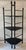 Traditional 3 Shelf Black Wood Corner Etagere For Sale - Image 3 of 8