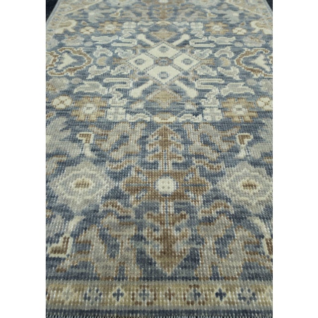 Turkish Turkish Oushak Rug 1'7" x 2'5" #17197 For Sale - Image 3 of 8