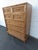 Hollywood Regency American of Martinsville Hollywood Regency Rattan Tall Chest of Drawers 6447 For Sale - Image 3 of 13
