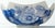 Vintage Vibrant Blue & White Imari Style Decorative Bowl For Sale - Image 10 of 16