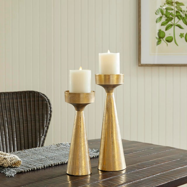 Contemporary Florence Candle Stand Small For Sale - Image 3 of 6