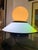 Space Age Double Light Lamp in Glass and Steel, 1970s For Sale - Image 16 of 18