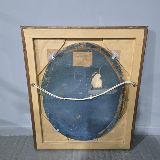 Chinese Lady Fishing, Pastel on Canvas, 1850, Framed For Sale - Image 10 of 12