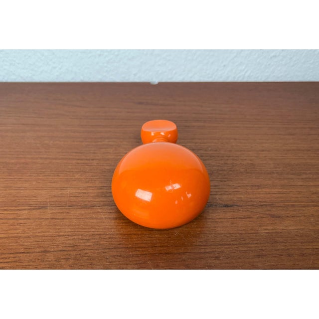 Plastic Mid-Century Modern Space Age Danish Orange Plastic Nutcracker from Dana Plast, 1960s For Sale - Image 7 of 18
