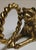 It's The Season For Entertaining . . . Are You Ready? An exquisite rare vintage set of ornate gleaming brass Jaguar napkin...