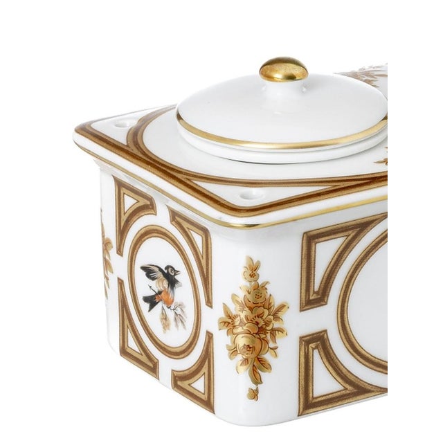 Porcelain Inkwell from Vista Alegre For Sale - Image 3 of 8