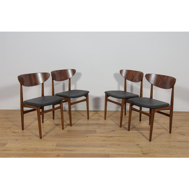 1960s Mid-Century Danish Dining Chairs, 1960s, Set of 4 For Sale - Image 5 of 18