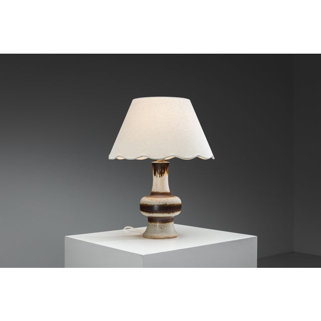 Vintage Ceramic Table Lamp by Axella, 1960s For Sale - Image 4 of 13