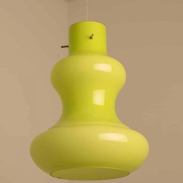 Vintage Murano Glass Pendant Light by Massimo Vignelli for Venini, 1960 For Sale - Image 14 of 18