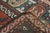 Orange Antique Kazak Rug 4' X 9'5'' For Sale - Image 8 of 9