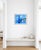 Blue Harbor Morning, Modern Impressionist Oil Painting Seascape For Sale - Image 4 of 8
