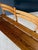 Mid-Century Handcrafted Oak 4-Seater Bench, Belgium, 1950s For Sale - Image 18 of 18