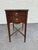 Pair of Early 20th Century Hepplewhite Style Mahogany Carved End-Side Tables For Sale - Image 4 of 12