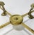 Late 20th Century Antique 19th C English Regency Style Brass Stand or Trivet For Sale - Image 5 of 6
