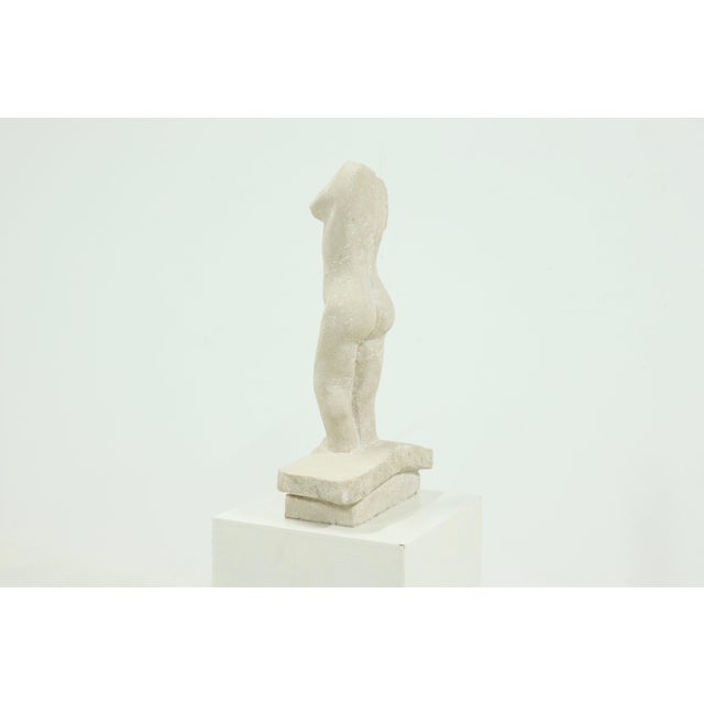 1970s Belgian Limestone Decorative Sculpture, 1970s For Sale - Image 5 of 11