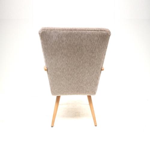 Mid-Century Upholstery Armchair, 1950s For Sale - Image 3 of 7