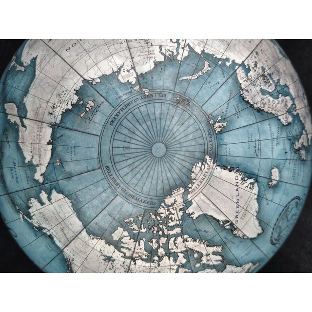 2010s Bellerby & Co. Globemakers 2017 NetJets Commission Mini Desk Globe For Sale - Image 5 of 11