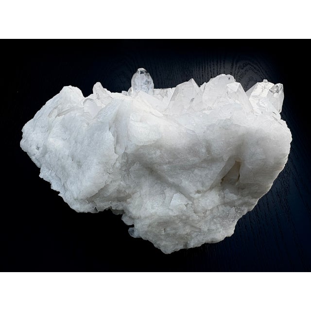 Stunning example of a true statement piece from Restoration Hardware. This genuine Clear Quartz Cluster, is a prime...
