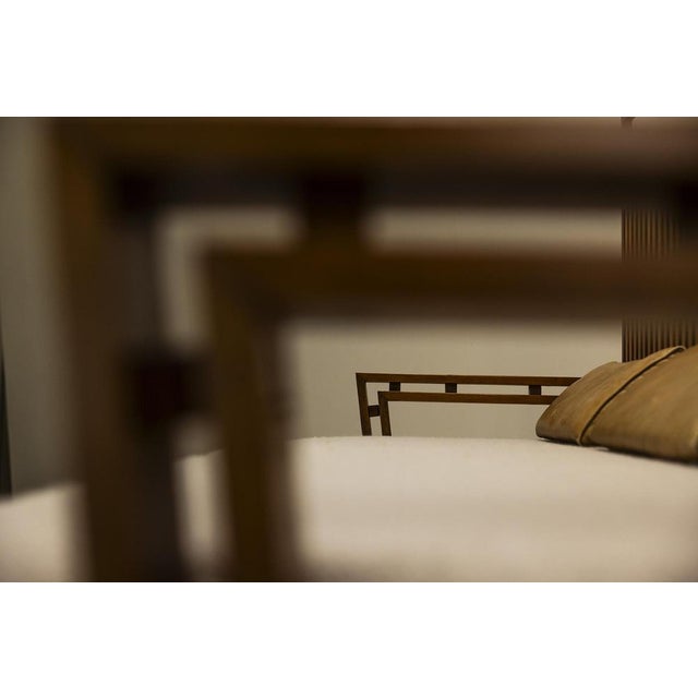 3-Seater Sofa in Ash and Mansonia Wood by Fausto Bontempi, Italy, 1961 For Sale - Image 11 of 14