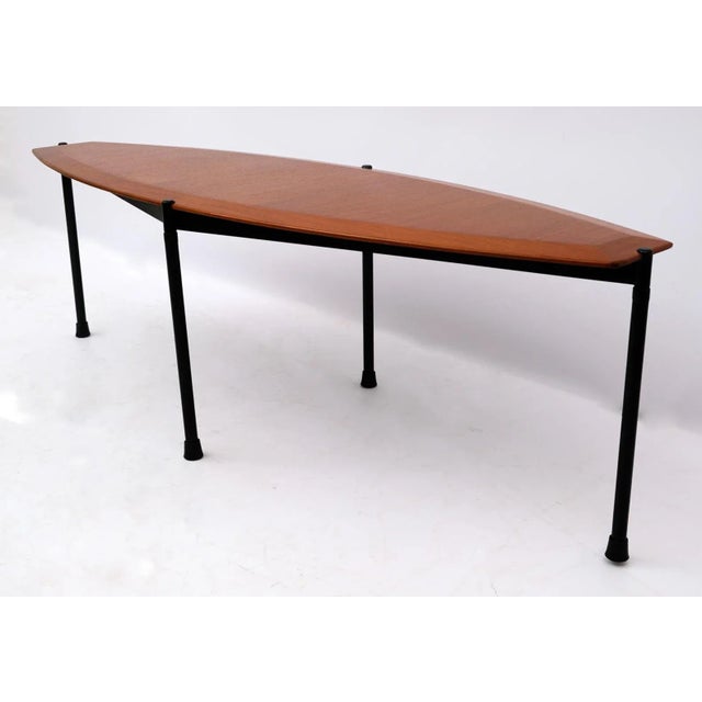 Wood Surfboard Coffee Table, Italy, 1970s For Sale - Image 7 of 7