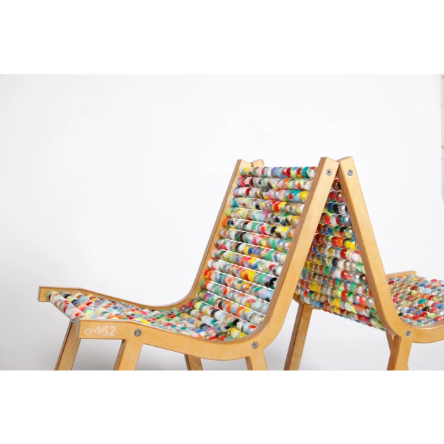 Wood o432 Art Edition Lounge Chair by Jean-Frédéric Fesseler & Ruprecht Dreher For Sale - Image 7 of 10