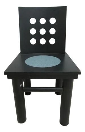 1990s Michael Graves Design Kyoto Arkitektura Prototype Side Desk Chair One of a Kind