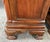 Pair of Cognac Finish Banded Cherry Nightstands For Sale - Image 15 of 18