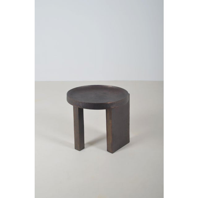 Danish Metal Side Table by Nicolaj Nøddesbo & Tommy Hyldahl, 2010s For Sale - Image 4 of 10