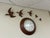 These were part of a private collector's estate. The birds were hand carved and painted. They were made in Germany circa...