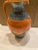 French Country 1980s French Provence Multi-Color Glazed Decorative Ceramic Pitcher For Sale - Image 3 of 10