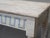 Wood Antique French Rustic Painted Pine and Hardwood Console Table With Greek Key Motif For Sale - Image 7 of 17