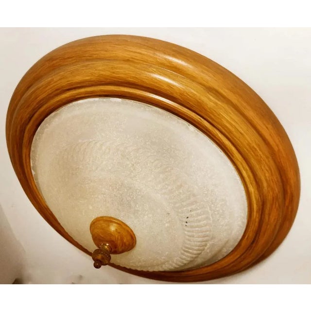 Vintage Wall Lights in Ceramic with Glass For Sale - Image 4 of 7