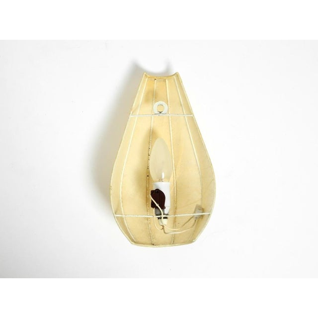 Vintage Cocoon Wall Lamp with Pull Switch, 1960s For Sale - Image 6 of 10