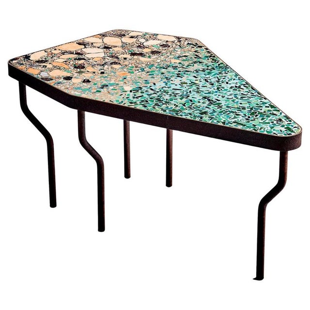 Hand-Crafted Terrazzo Coffee Table by Felix Muhrhofer For Sale - Image 12 of 12
