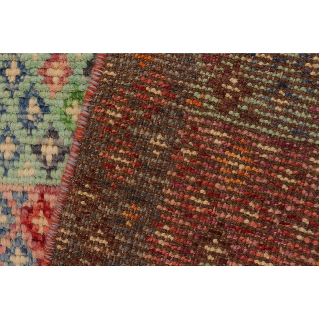 Eclectic Balochi Blue/Gray Wool Rug - 3'2''x5'1'' For Sale - Image 9 of 11