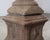 Neoclassical Cast Stone Garden Finial on Pedestal 44 Inch For Sale - Image 11 of 18