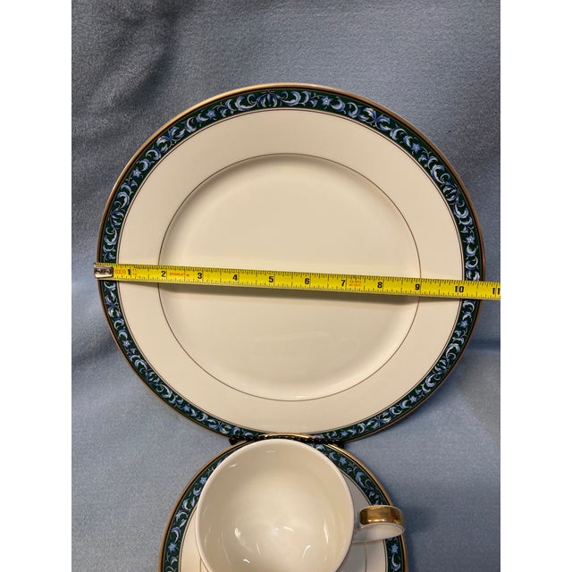 1990s Aubusson by Mikasa 5-Piece Place Setting For Sale - Image 10 of 18