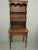 Vintage Antique 1960s Lift Top Maple Wood Desk With Hutch Attached Turned Legs For Sale In Naples, FL - Image 6 of 8