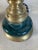Mid Century Green Marble & Brass Lamps - a Pair For Sale In Philadelphia - Image 6 of 8