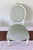 2010s Julia Gray Hand-Painted Side Chair in Celadon Green For Sale - Image 5 of 5