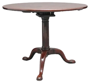 18th Century Mahogany Tripod Table, 1780s