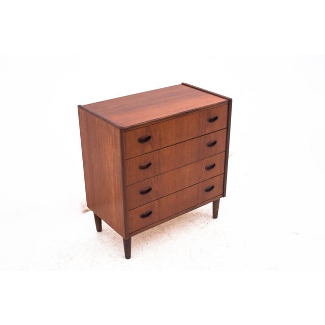 Teak Chest of Drawers, Denmark, 1960s For Sale - Image 4 of 9