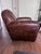 Traditional Pottery Barn Stanford Distressed Brown Leather Armchair For Sale - Image 3 of 3
