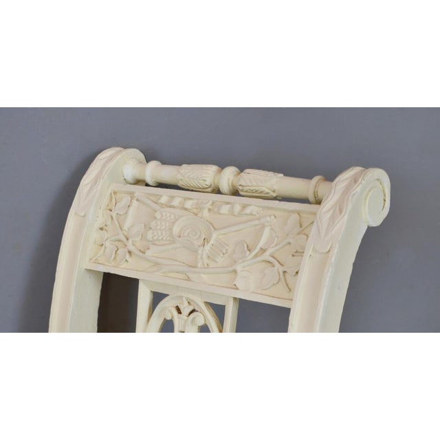 Set of Antique French Bench and Chairs For Sale - Image 14 of 17