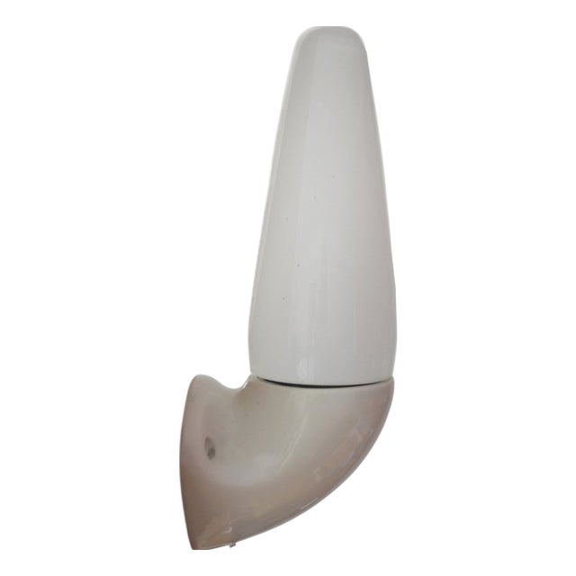 Mid-Century Wall Lamps in Opaline Glass by Sigvard Bernadotte for Ifö, 1950s For Sale