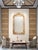 The beautiful Antique Gilded Mirror with a sinuous scrollwork cymatium, offered here, is richly decorated and dates back...